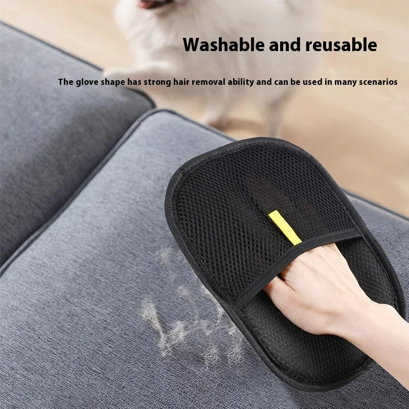 FurSweep Reusable Pet Hair Remover Roller – No Adhesive, Easy-Cleaning Lint & Fur Cleaner for Couches, Beds, Carpets & Car Seats (Dog & Cat Hair)